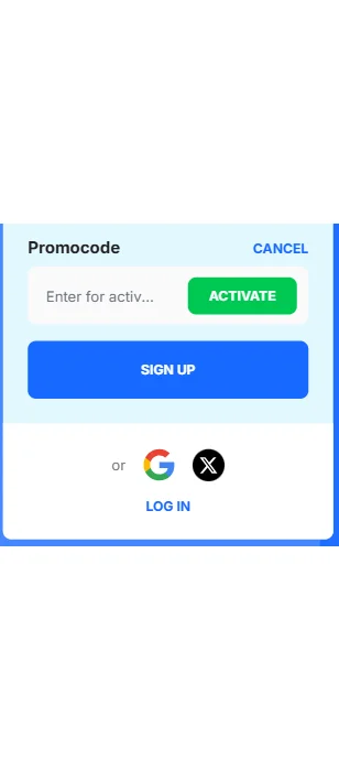 Aktivujte promo kód (ak ho máte)